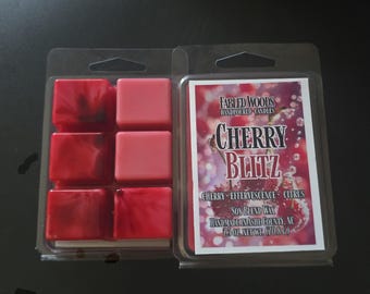 Wosk zapachowy Cherry Blitz | Musująca cytrusowość, owocowy zapach (2,5 uncji)