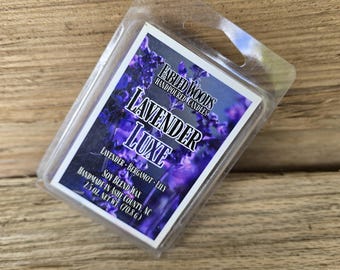 Lavender Luxe Wax Melt | 2.5oz Clamshell snapbar Wax melts | strong scented tarts home fragrance
