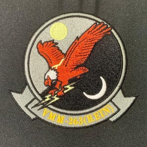 Custom Embroidery Patch: Iron-On Logo, Full Color Design