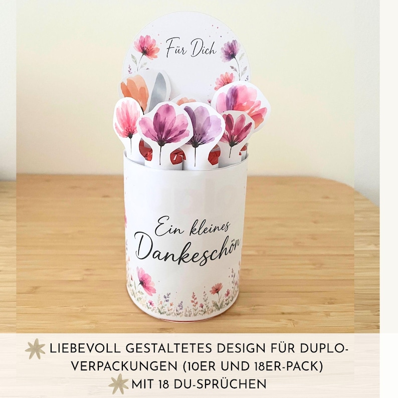 Duplo Bouquet Printable Template | Thank-you Gift | Thank-you ...