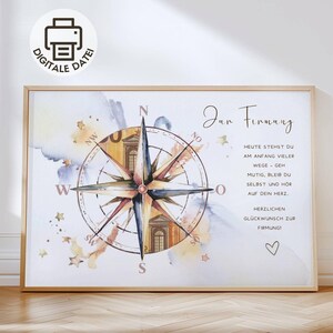 Money gift for Confirmation | Money gift idea | Creative DIY printable gift for picture frames | Last-minute money gift download A4