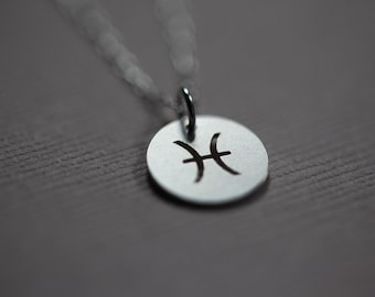 zodiac necklace, constellation jewelry, silver 14k gold, personal necklace