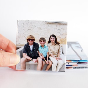 2.5x2.5&quot; Custom Photo Magnets, Personalized Gift