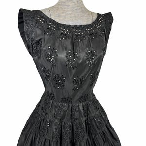 black fifties style dress Retro Stage 1950s Dress main image 0