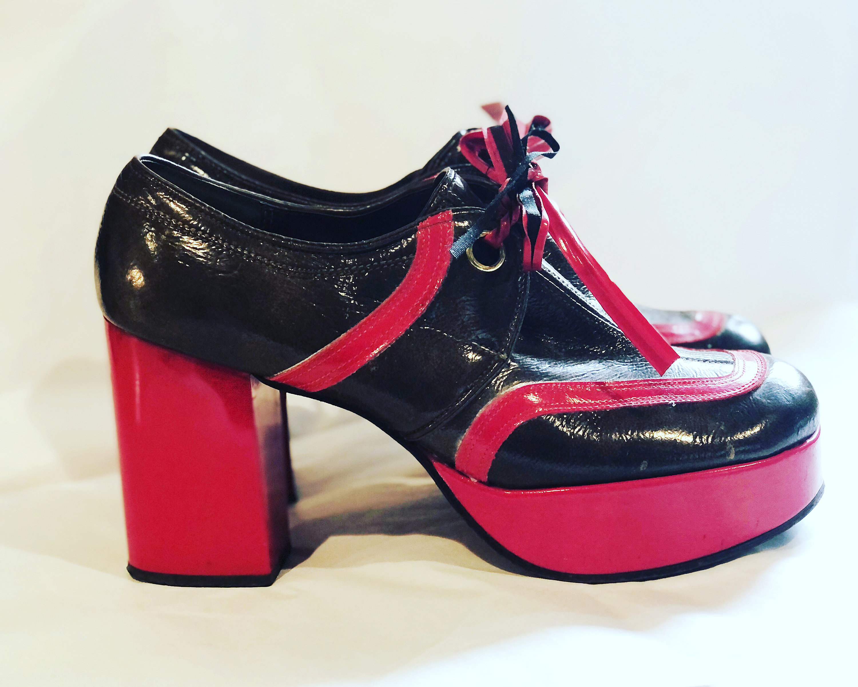 Louis Féraud 70's Original Collector's Platform Shoes 