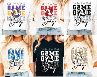 Volleyball Bundle Png, Volleyball Game Day svg png, Game Day SVG, Volleyball Png, Volleyball Mom Png, Volleyball Shirt Svg