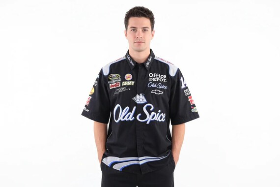 Nascar Old Spice Racing Button Down