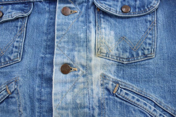 70's Wrangler Elvis Presley Denim Jacket - image 3