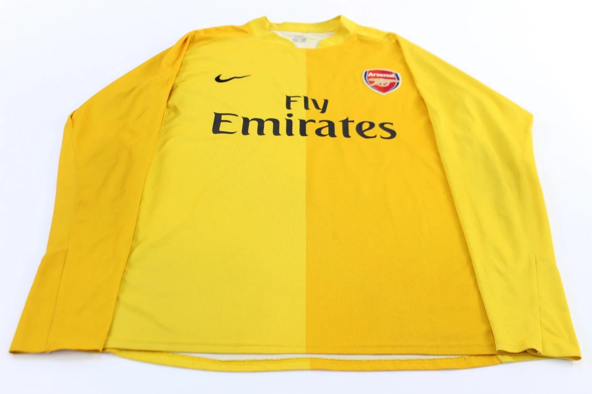 Arsenal Jersey Yellow - Etsy