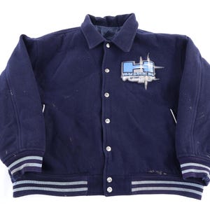 Vintage Avirex Full Snap Bomber Jacket image 2