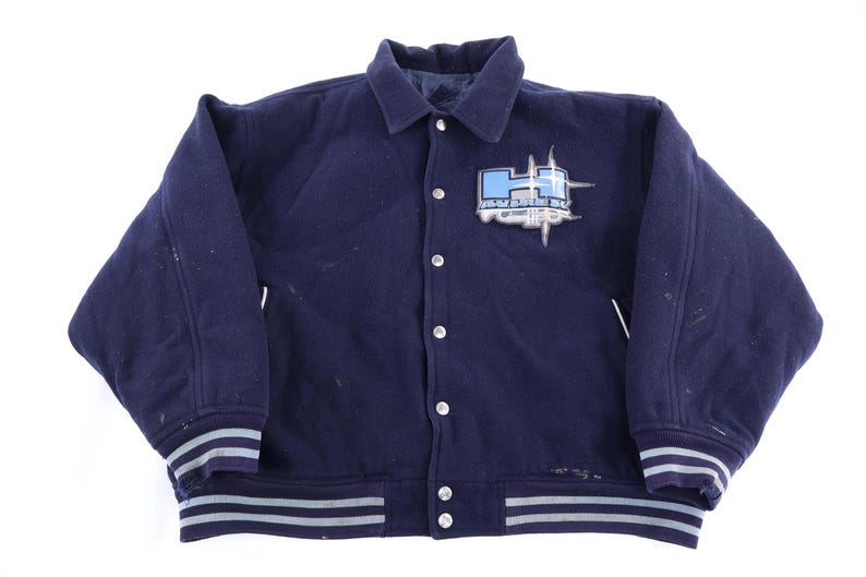 Vintage Avirex Full Snap Bomber Jacket image 2