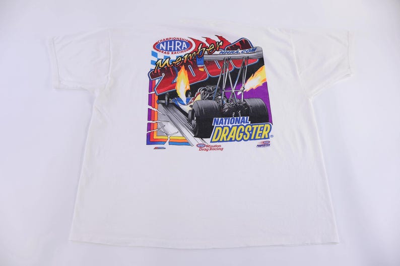 Camiseta del Campeonato Nacional de Dragsters de la NHRA 2000 imagen 1