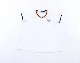 Women's Germany Embroidered Patch Soccer Jersey
