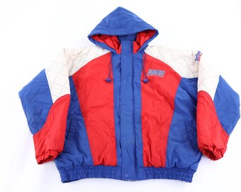 90's Starter New York Giants Full Zip Puffer Jacket