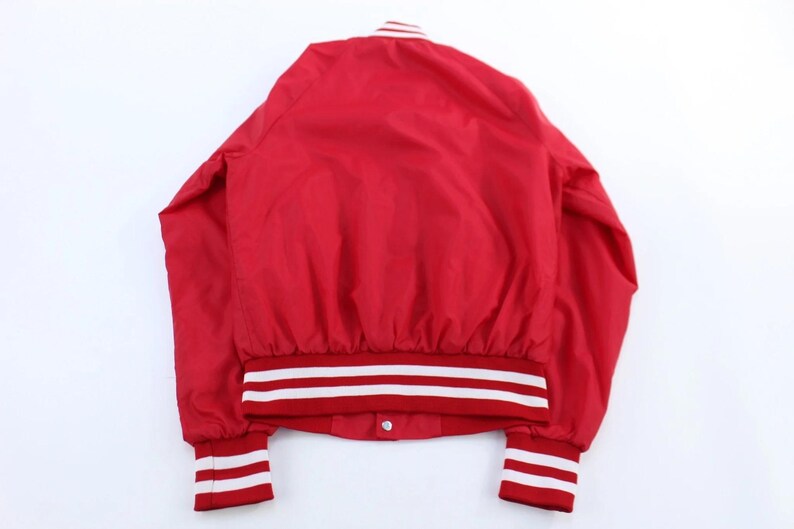 80's Kansas City Chiefs Football Bomber Jacket - ThriftedThreads.com