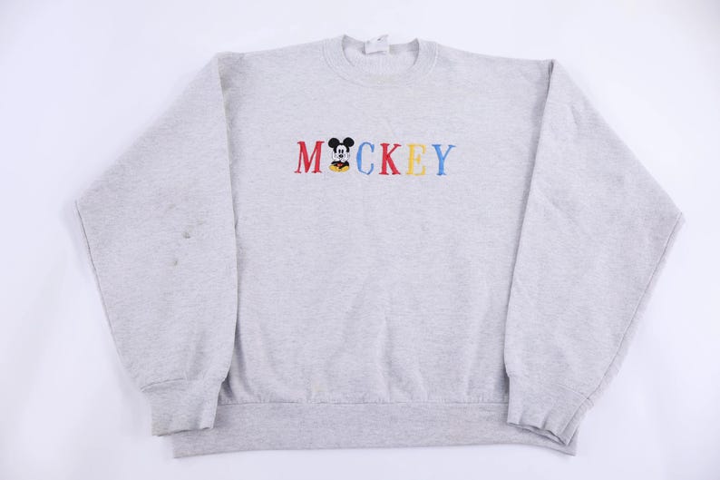 Mickey Mouse Embroidered Sweatshirt image 1