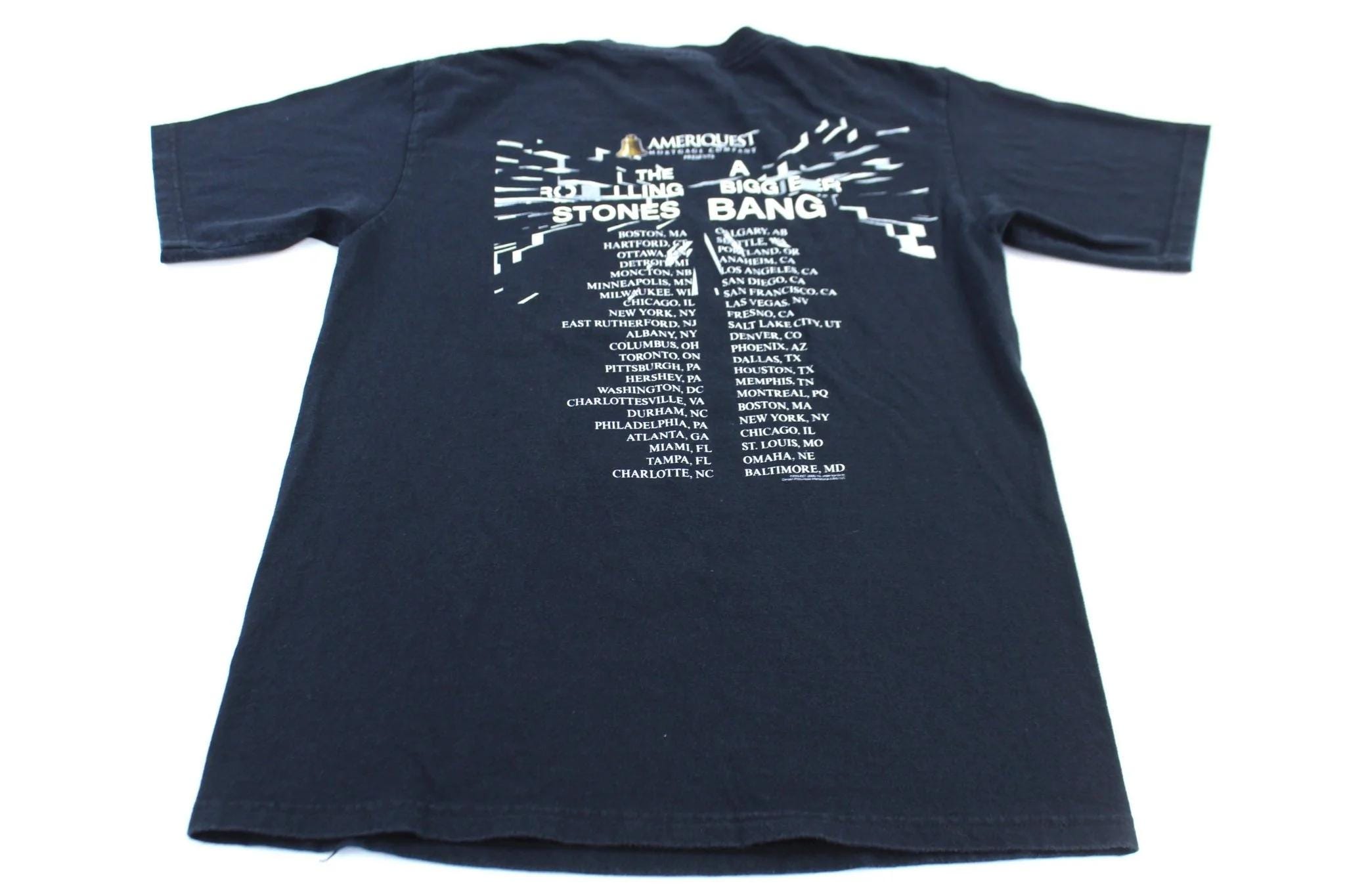 トップス The Roling Stones A Bigger Bang 05-06 Rolling Stones A Bigger Bang 05-06 Long Sleeve Tongue & Text