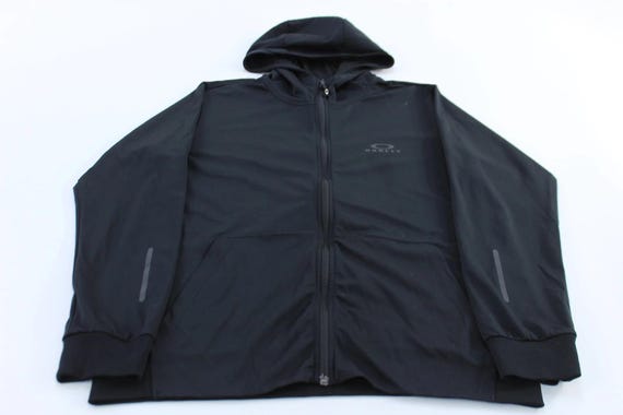 Oakley Logo Black Active Full Zip Hoodie - Etsy