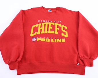 90's Kansas City Chiefs Football Sweatshirt
