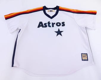 Vintage 80s Nolan Ryan #34 Houston Astros 1962-1986 MLB Black