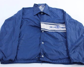 70's Dallas Cowboys Embroidered Windbreaker Jacket