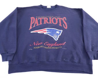 90's New England Patriots Football Sweatshirt