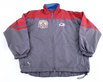 2001 Colorado Avalanche Hockey Full Zip Jacket