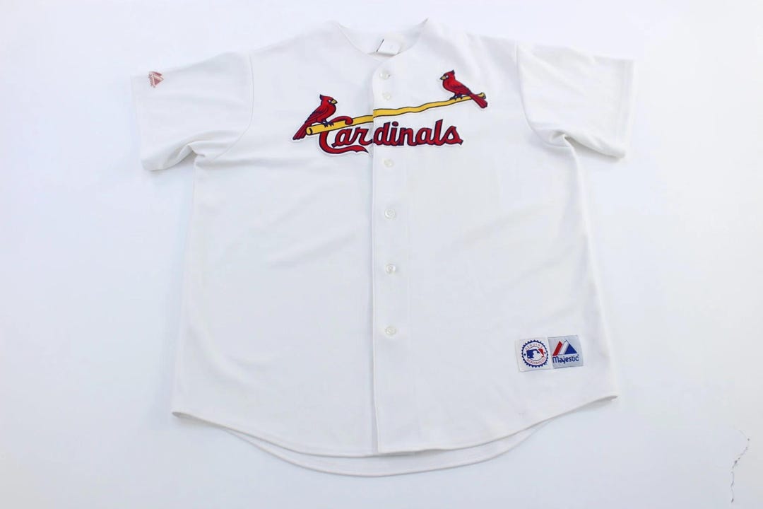 Majestic Embroidered St. Louis Cardinals Baseball Jersey - Etsy