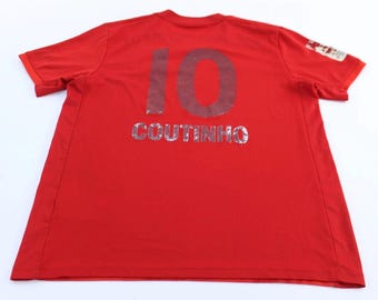 Adidas Embroidered Logo FC Bayern Munchen Philippe Coutinho #10