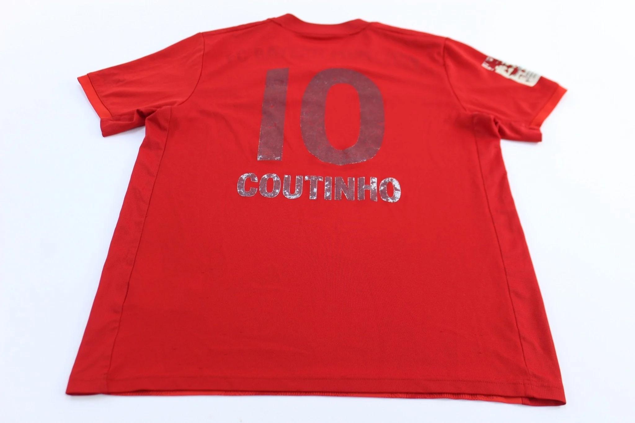 Adidas Embroidered Logo FC Bayern Munchen Philippe Coutinho #10