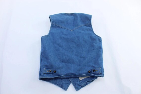 70's Lee Storm Rider Denim Vest - image 2