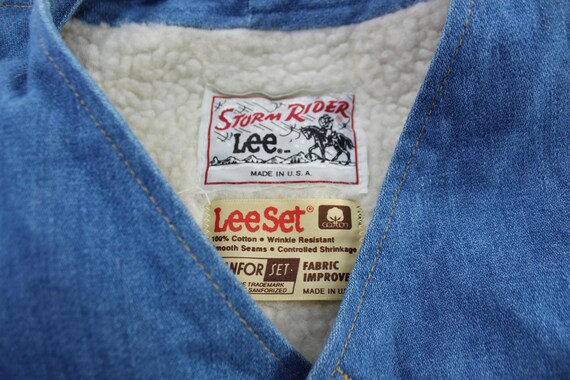 70's Lee Storm Rider Denim Vest - image 3