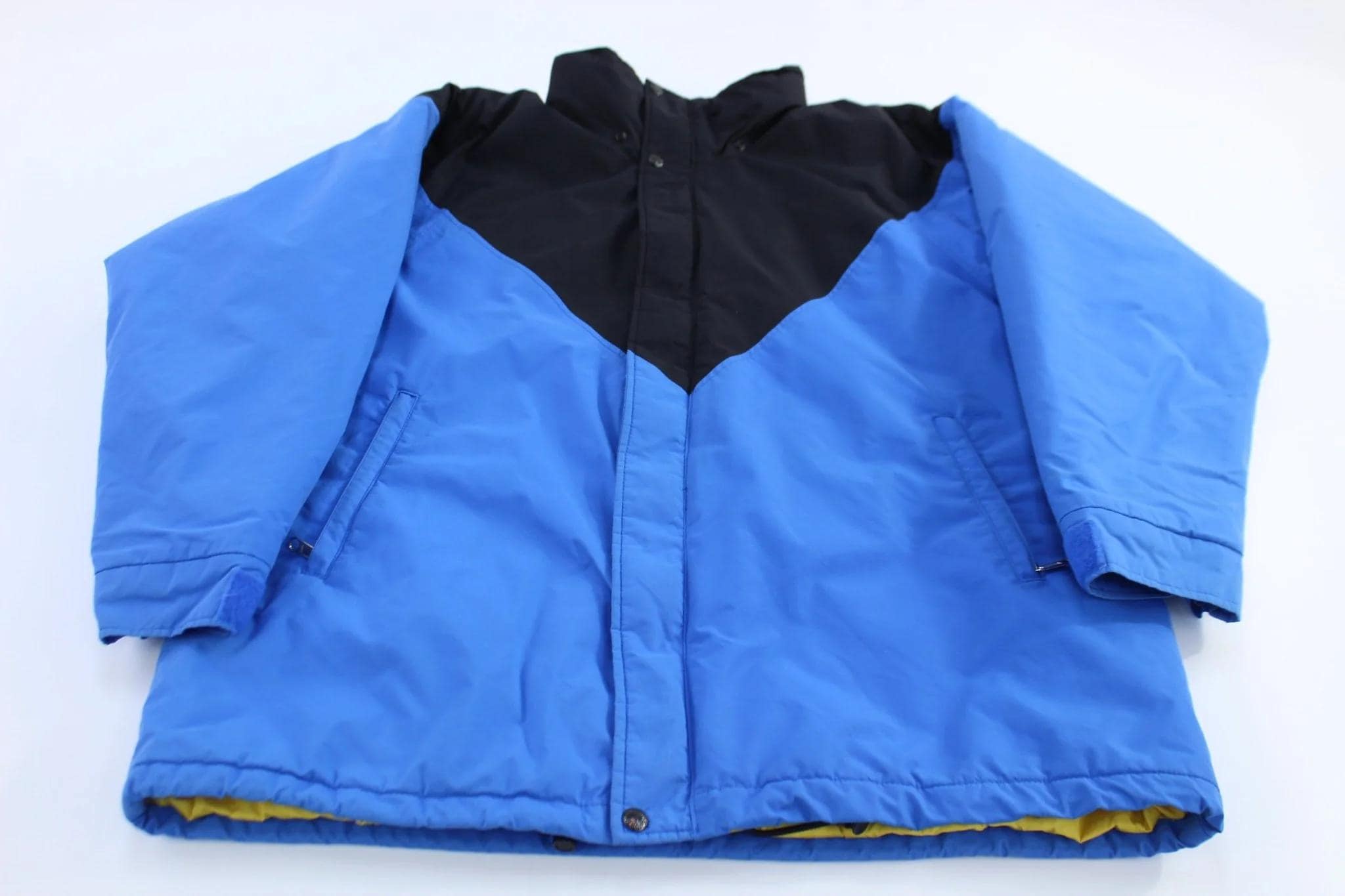 ヴィンテージ　THE NORTH FACE SKIWEAR フード付き M Vintage the North Face Skiwear Jacket: Multicolored Winter