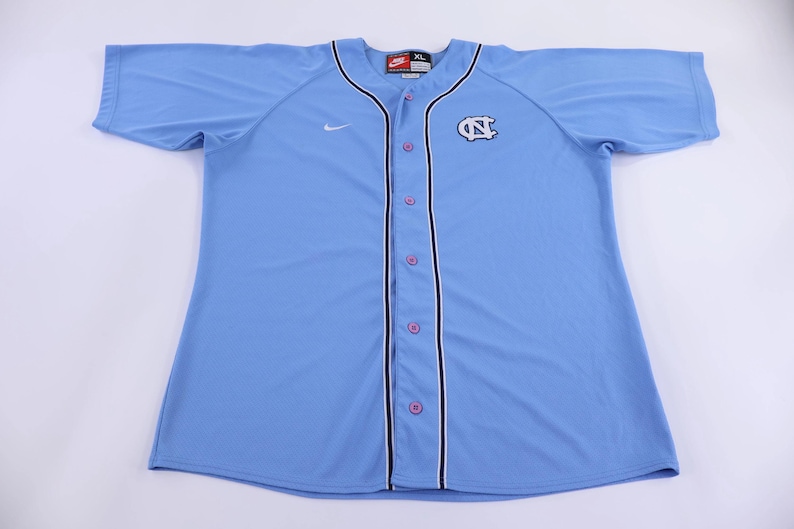 Vintage Nike North Carolina Tarheels Baseball Jersey image 1