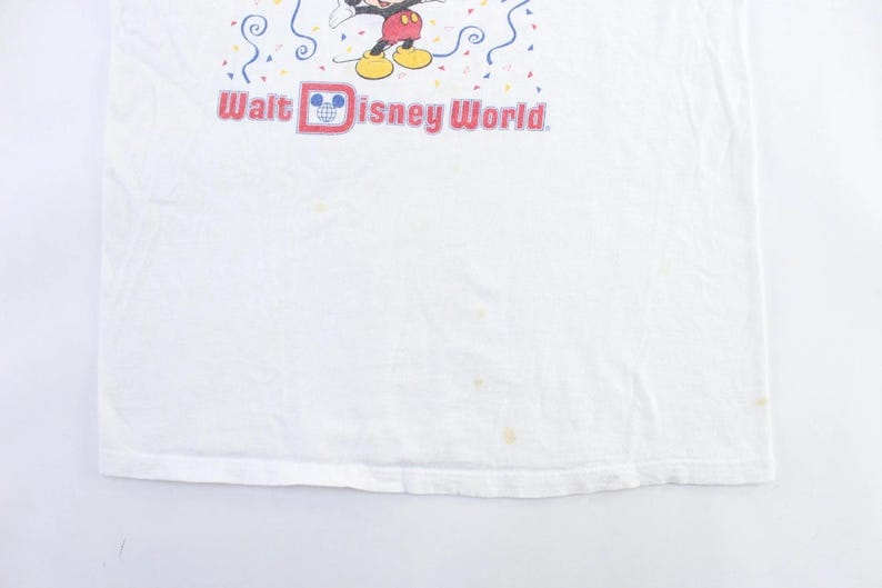 80's Walt Disney World 15th Year Anniversary T-Shirt - ThriftedThreads.com