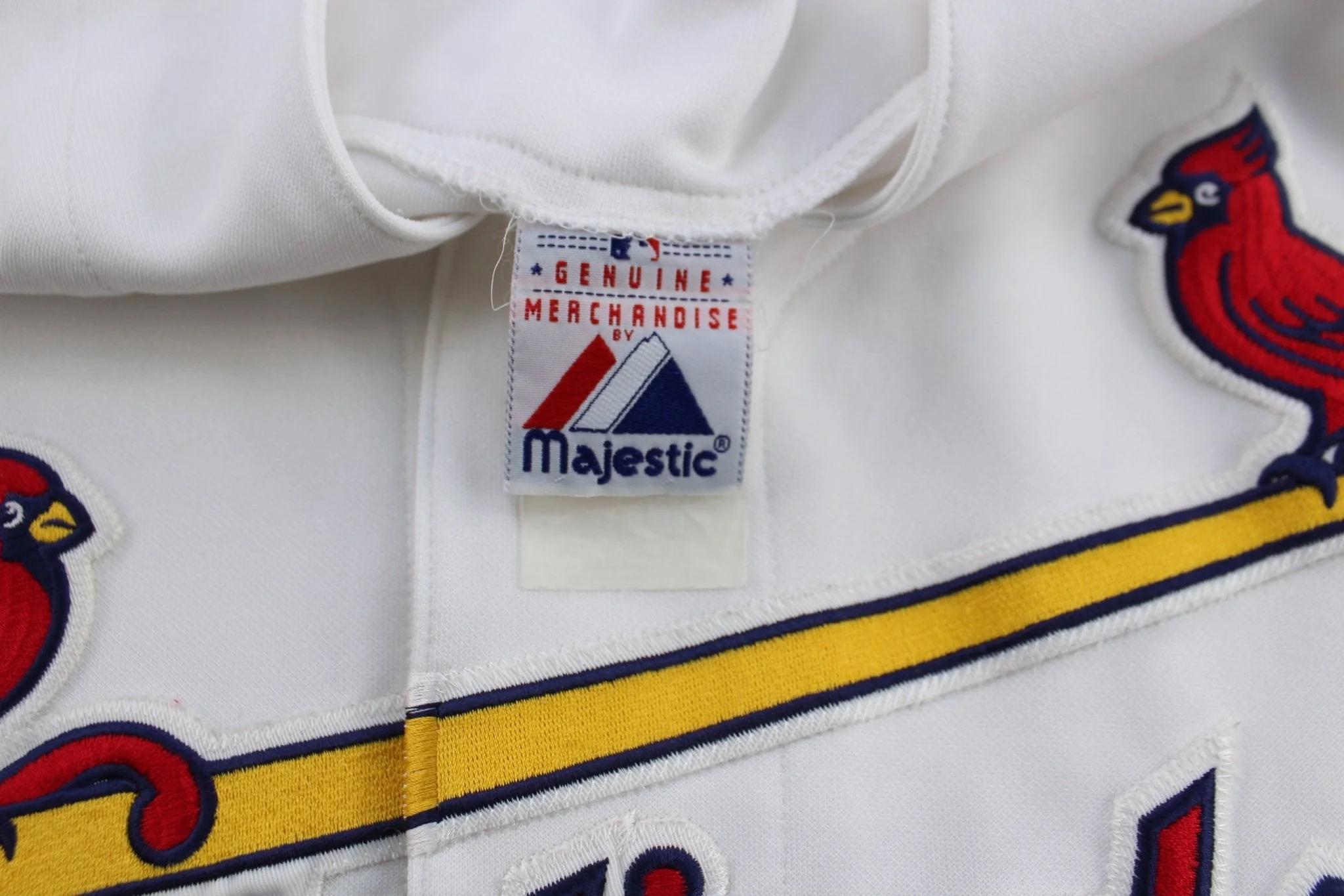 マジェスティック刺繍入りセントルイス・カーディナルス ベースボール 