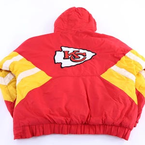 Chaqueta acolchada vintage de Pro Line de los Kansas City Chiefs de fútbol americano imagen 2