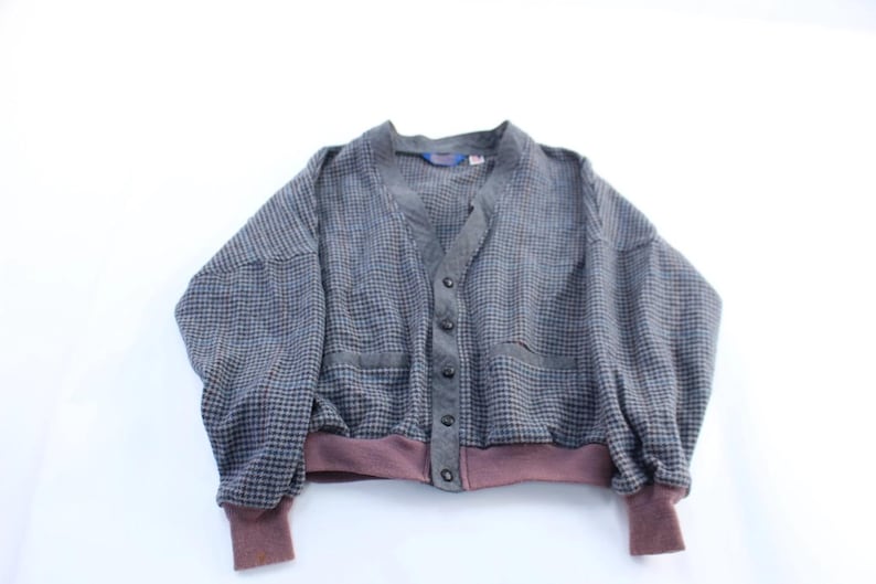 Vintage Pendleton Woolen Mills Patterned Cardigan Sweater - ThriftedThreads.com