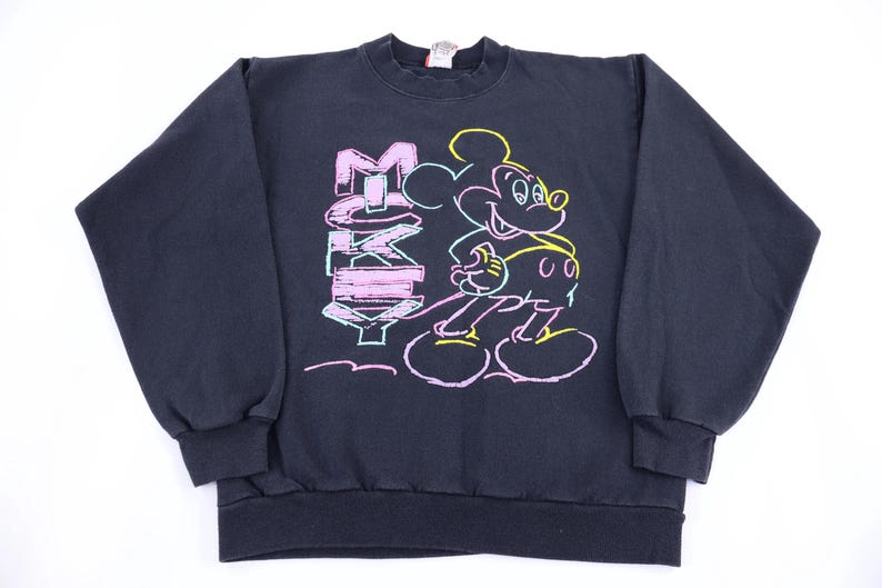 90's Mickey Mouse Graphic Sweatshirt image 1