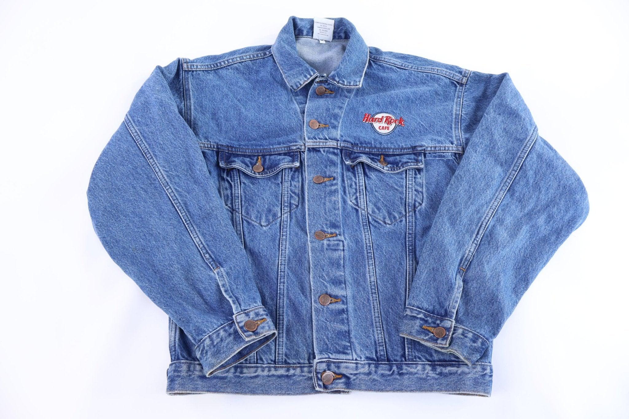 Hard Rock Cafe Denim Jacket - Etsy