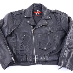 Vintage New Age Leather Jacket - Etsy