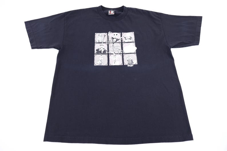 90's The Nightmare Before Christmas T-shirt afbeelding 1