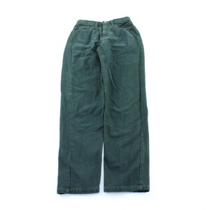 Women's Guess Logo Patch Green Denim Jeans