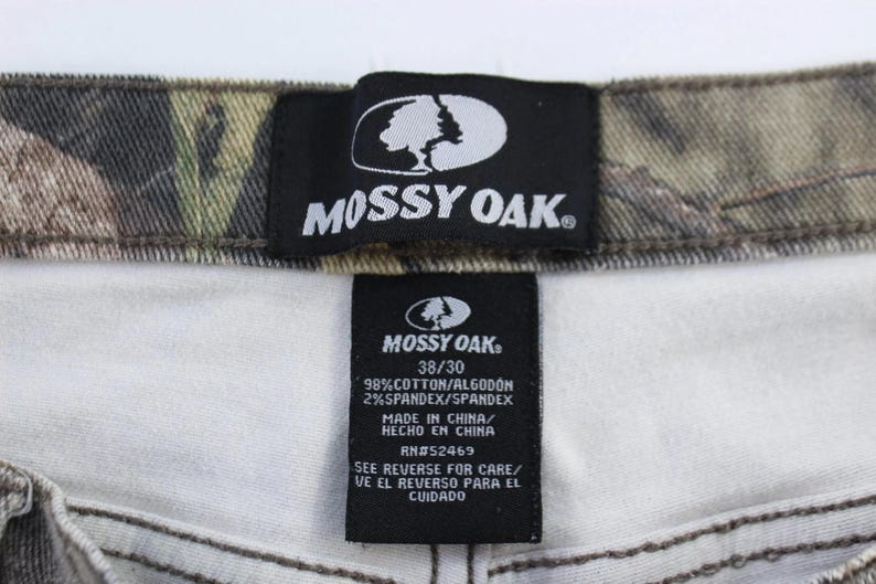 Mossy Oak Camo Denim Pants - ThriftedThreads.com