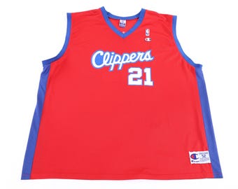 Vintage Los Angeles Clippers Darius Miles Basketball Jersey