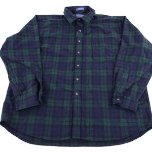 Camicia vintage Pendleton multicolore a maniche lunghe con bottoni