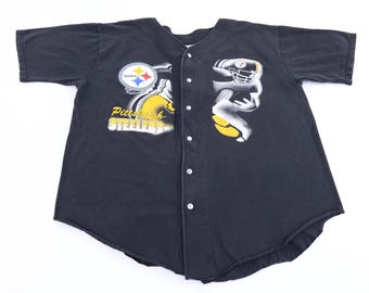 90's Pittsburgh Steelers Football Button Down