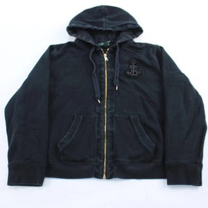 Ralph Lauren Zip up Hoodie - Etsy