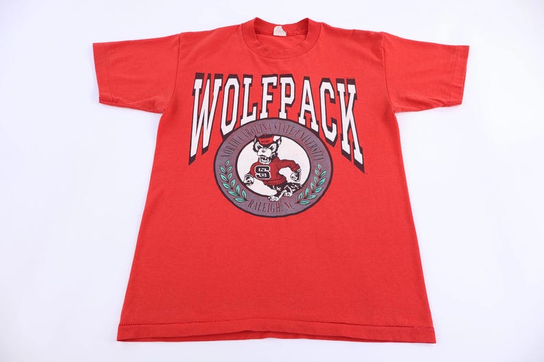 80's North Carolina State University T-shirt image 1