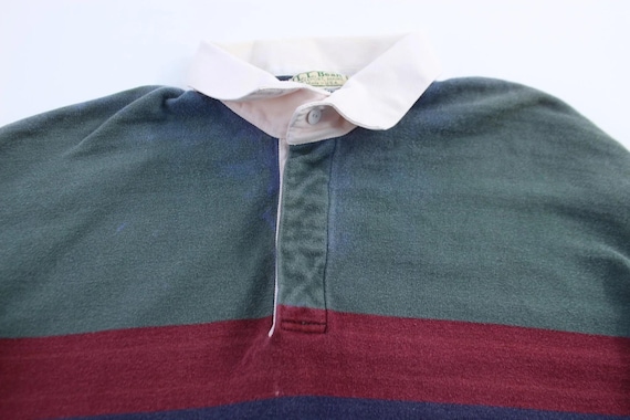 90's L.L. Bean Multicolor LS Button Up - image 4